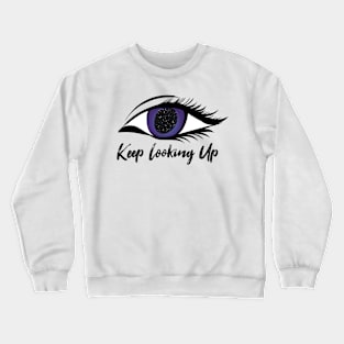 Universe Keep Looking Up Crewneck Sweatshirt